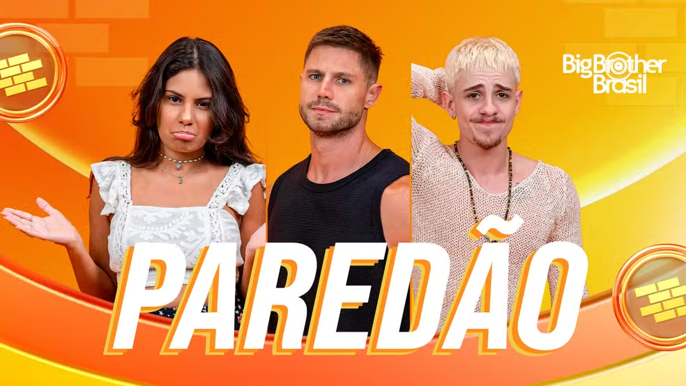 Juliano, Jonas e Gabriela disputam permanência em paredão acirrado do BBB 26.