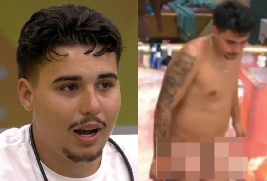 Pedro esquece as câmeras e fica pelado no BBB 26