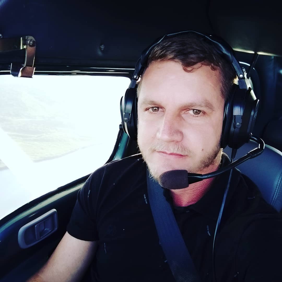 O piloto Leandro Holdefer