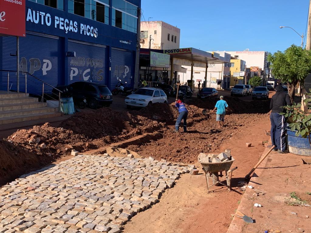 obras em Picos