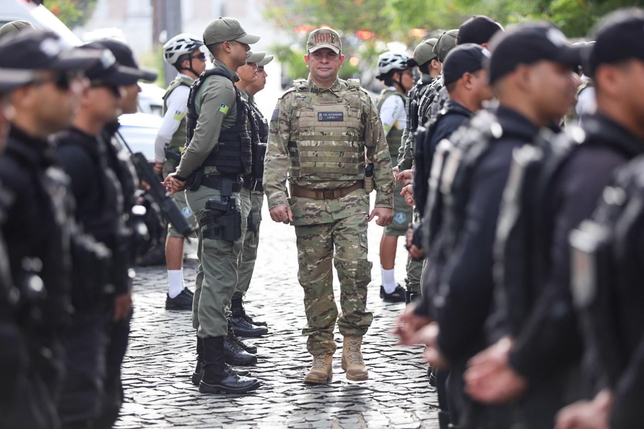 Polícia Militar reforça segurança