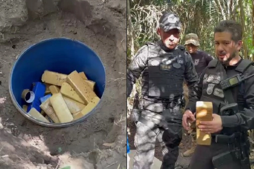Drogas estão enterradas em sítio no Maranhão e seriam vendidas em Teresina
