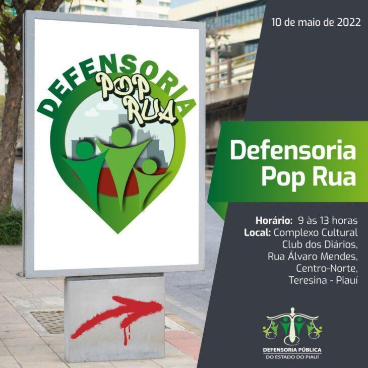 Defensoria promove ação com moradores de rua