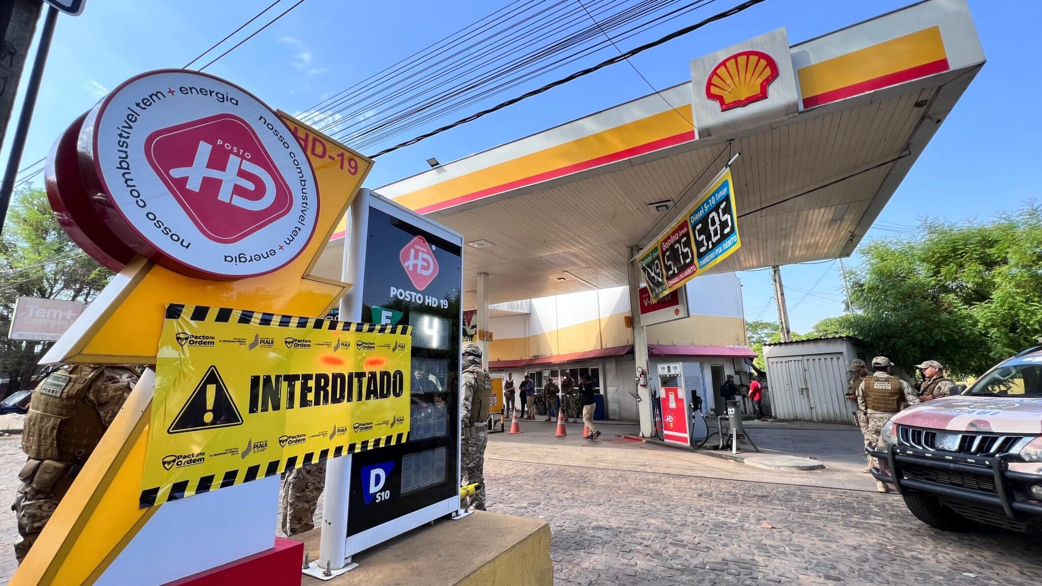 Operação Carbono Oculto 86, deflagrada pela Polícia Civil do Piauí, interditou 35 postos no Piauí