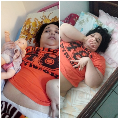 Raphaelly precisa de ajuda para voltar para Teresina