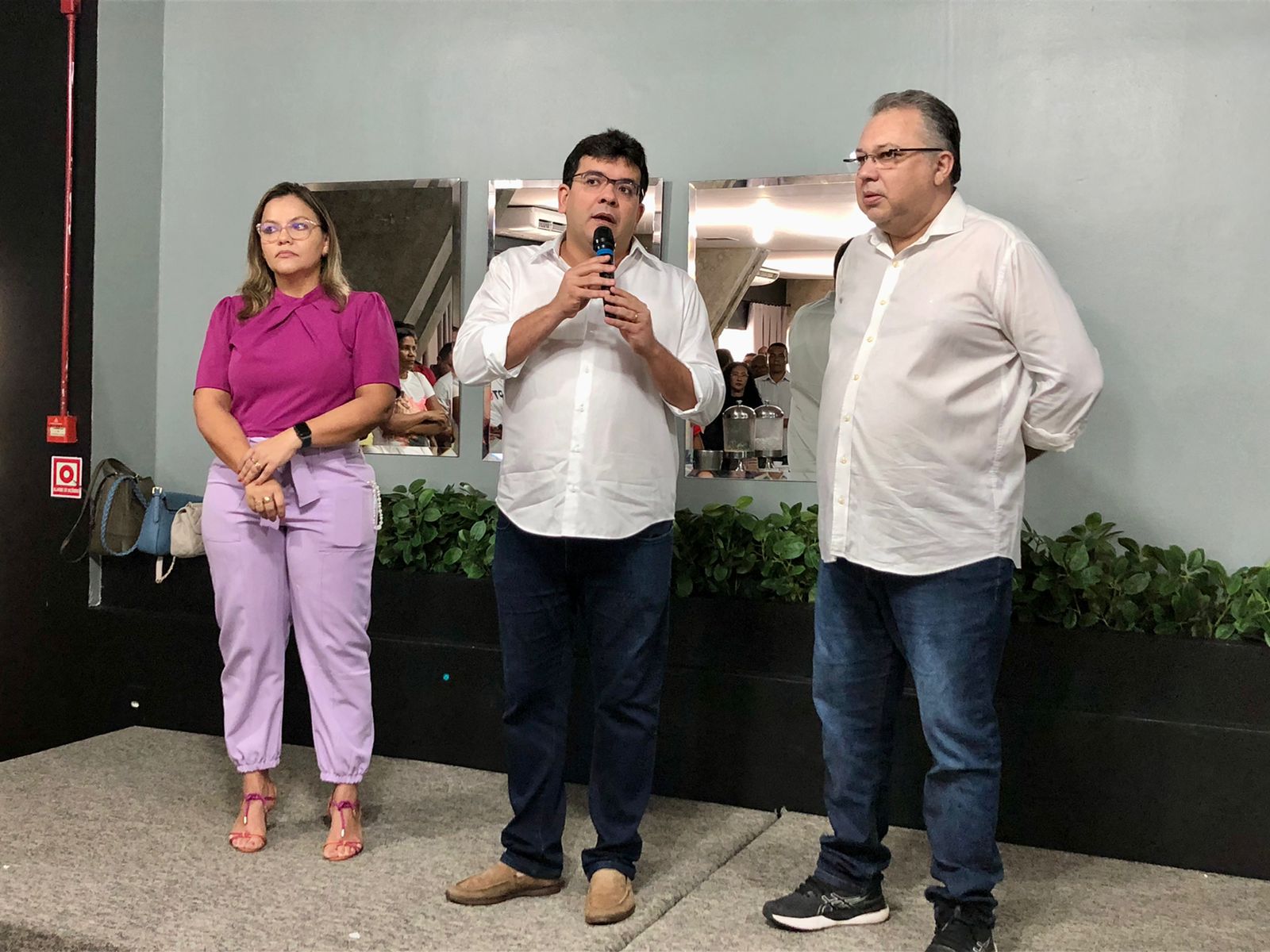 Rafael Fonteles e Florentino Neto