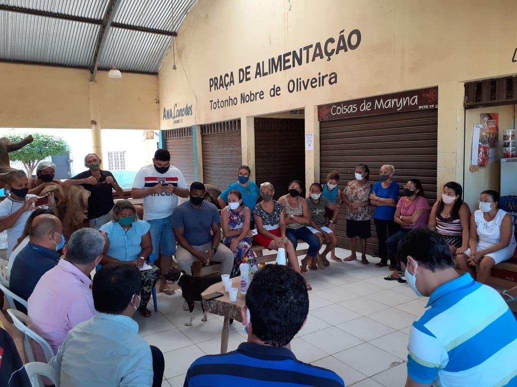 Reunião com moradores