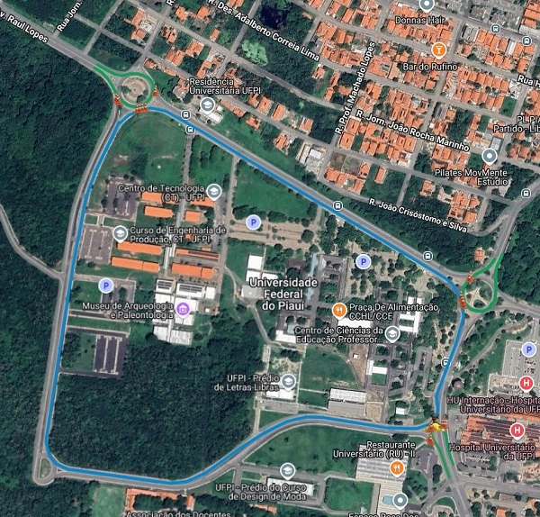 Nos domingos, trechos da UFPI serão interditados para a prática de atividade física