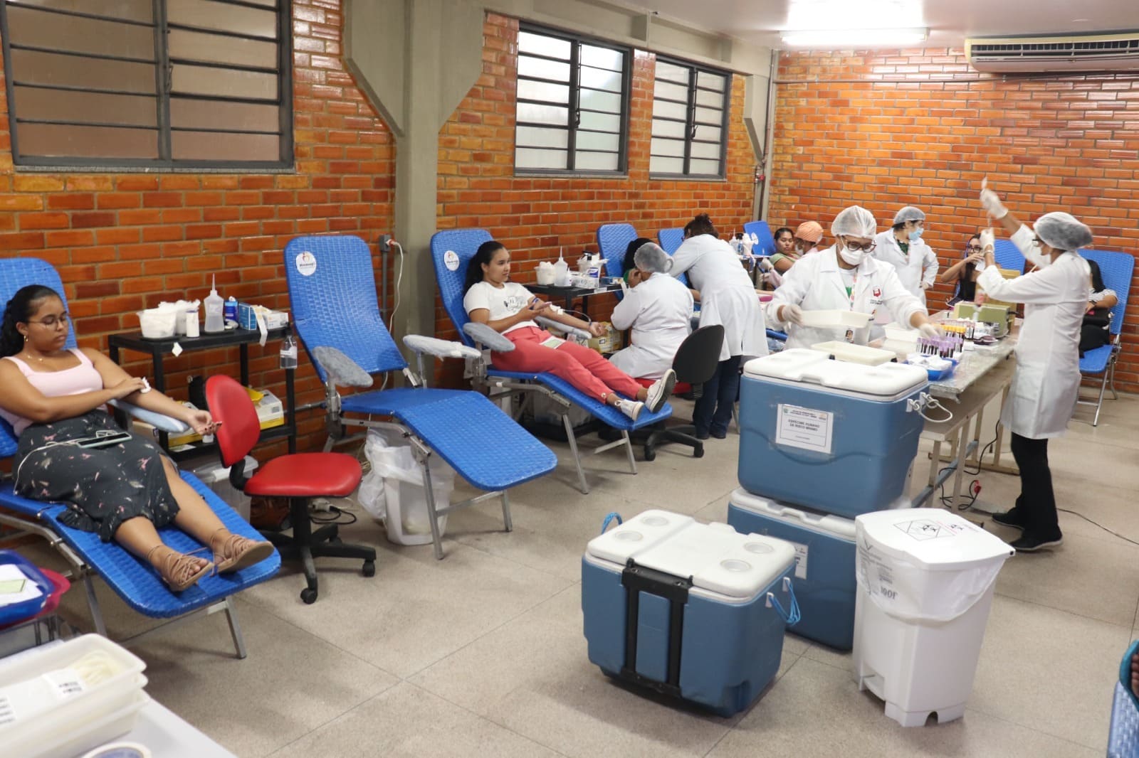 Trote Solidário reforça estoques de sangue e incentiva cadastro de medula óssea