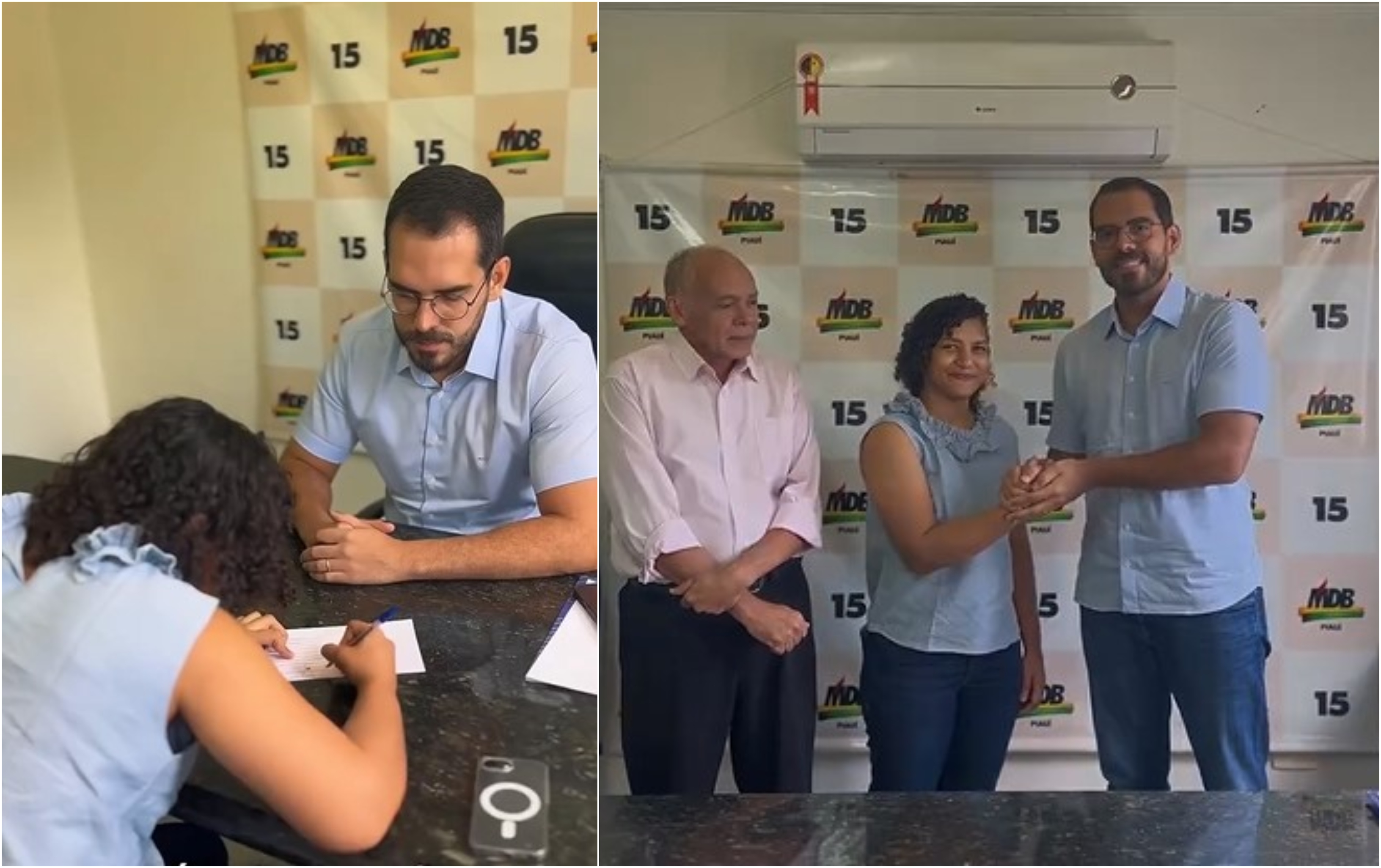 Sarah Menezes fortalece MDB no Piauí após desligamento da Confederação Brasileira de Judô
