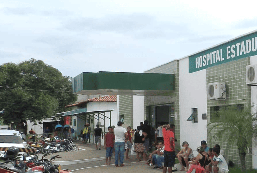 O hospital de Esperantina está sempre movimentado