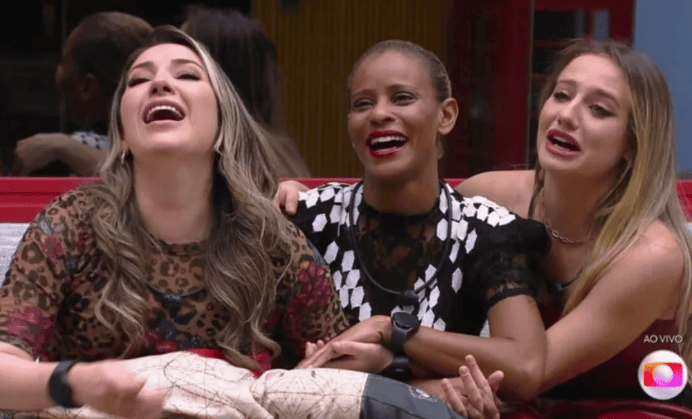 Amanda, Aline e Bruna: fim do BBB 23