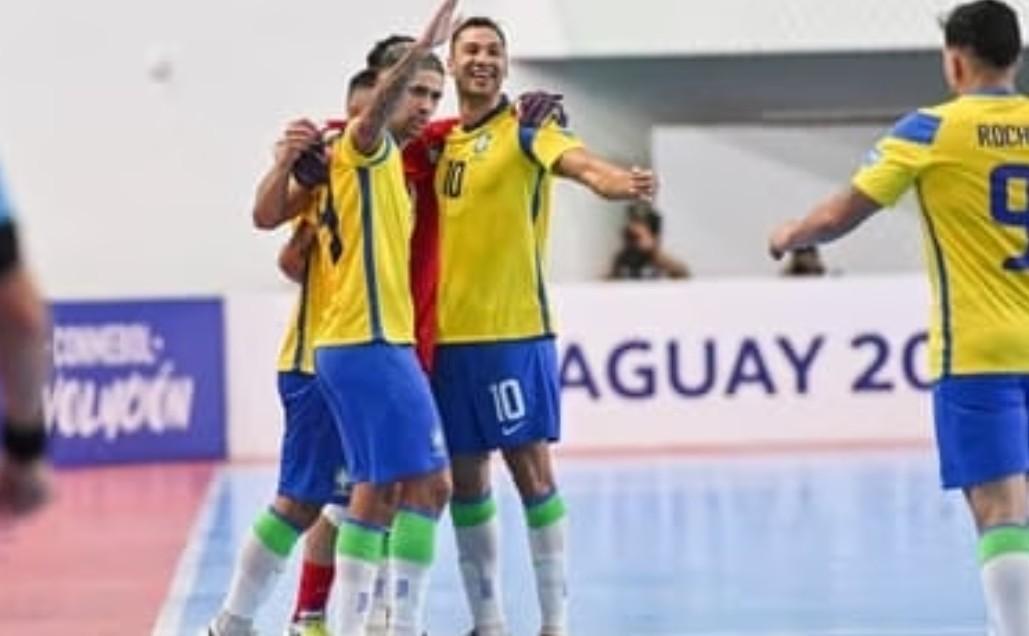 Time do Brasil comemorou a conquista