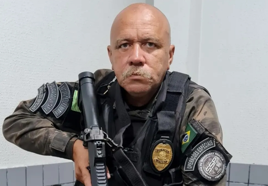 Sargento Mota perdeu o emprego e a força da farda