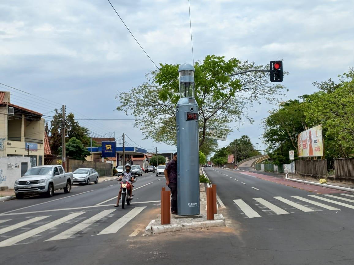 Totem fará segurança do trânsito