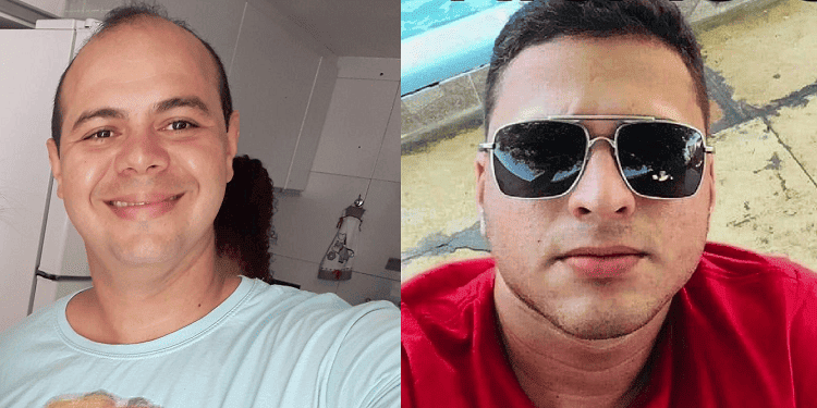 Rudson (vitima) e Max (policial)