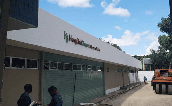 Reforma no Hospital do Dirceu