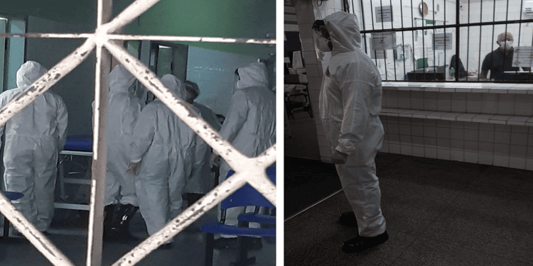 Paciente com suspeita de coronavírus é removida do hospital do Matadouro