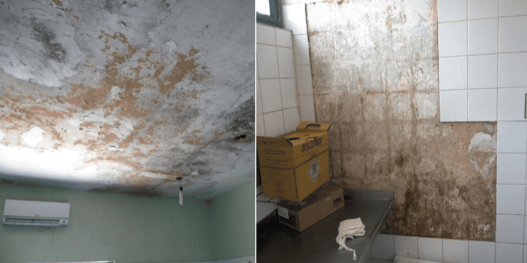 Hospital de Miguel Alves apresenta problemas estruturais