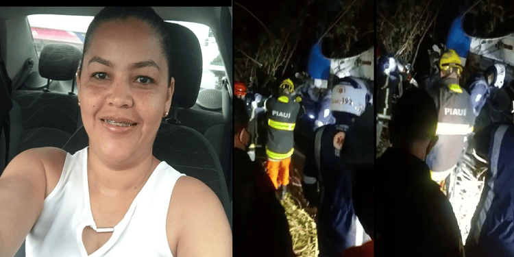 Professora Delnair Marques morreu no acidente