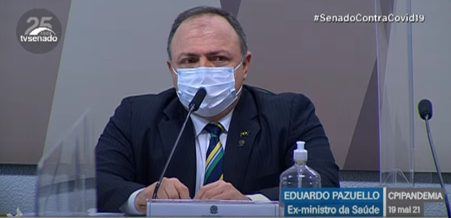 Eduardo Pazuello, ex-ministro da Saúde