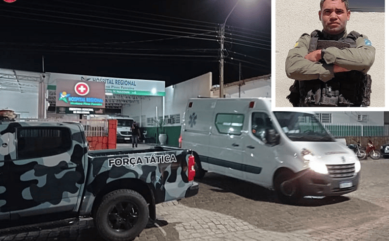 Tenente da PM sofre grave acidente no Sul do Piauí