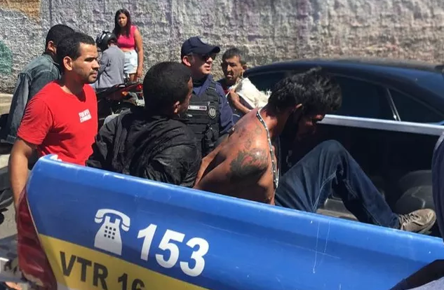Suspeitos de assalto são presos no Dirceu