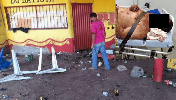 Comerciante quase é morto durante festa na Barragem do Bezerra