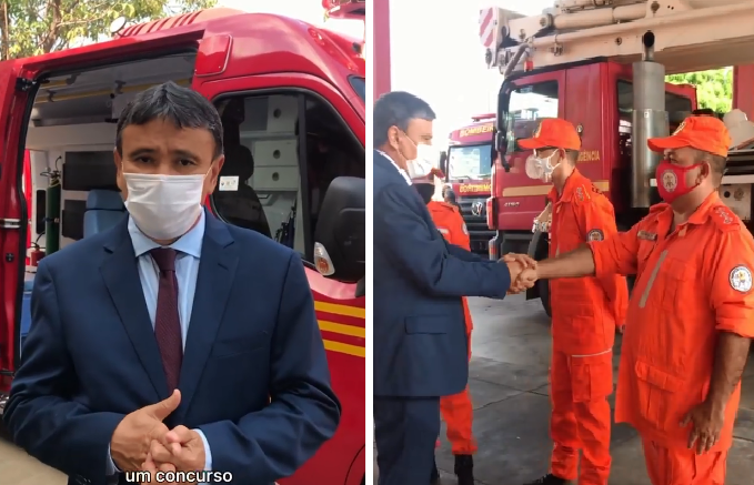 Governador anuncia novo concurso para o Corpo de Bombeiros
