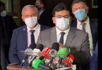 Rafael Fonteles participa de entrega do relatório da Reforma Tributária ao Senado