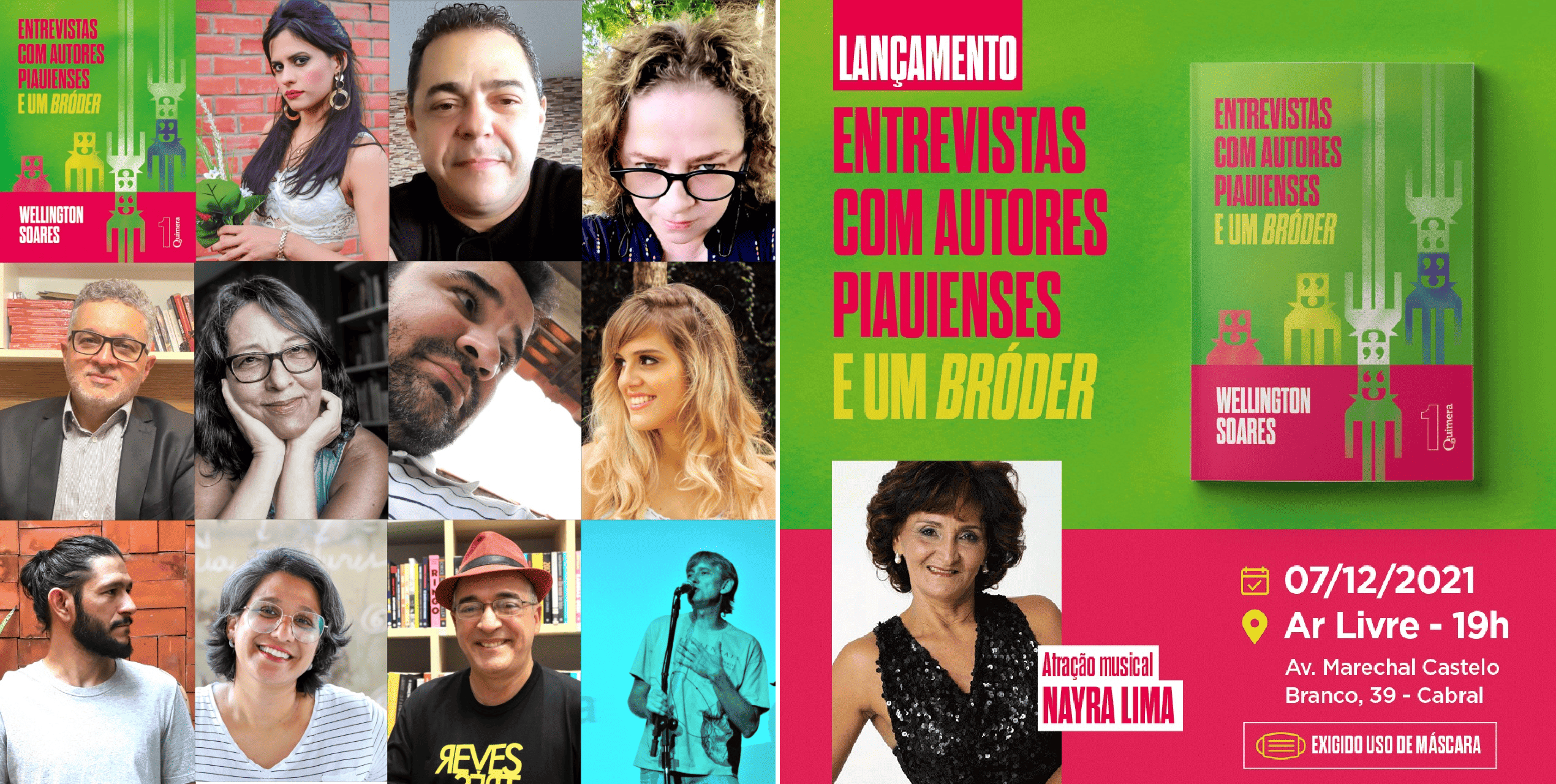 Livro reúne entrevistas com autores piauienses