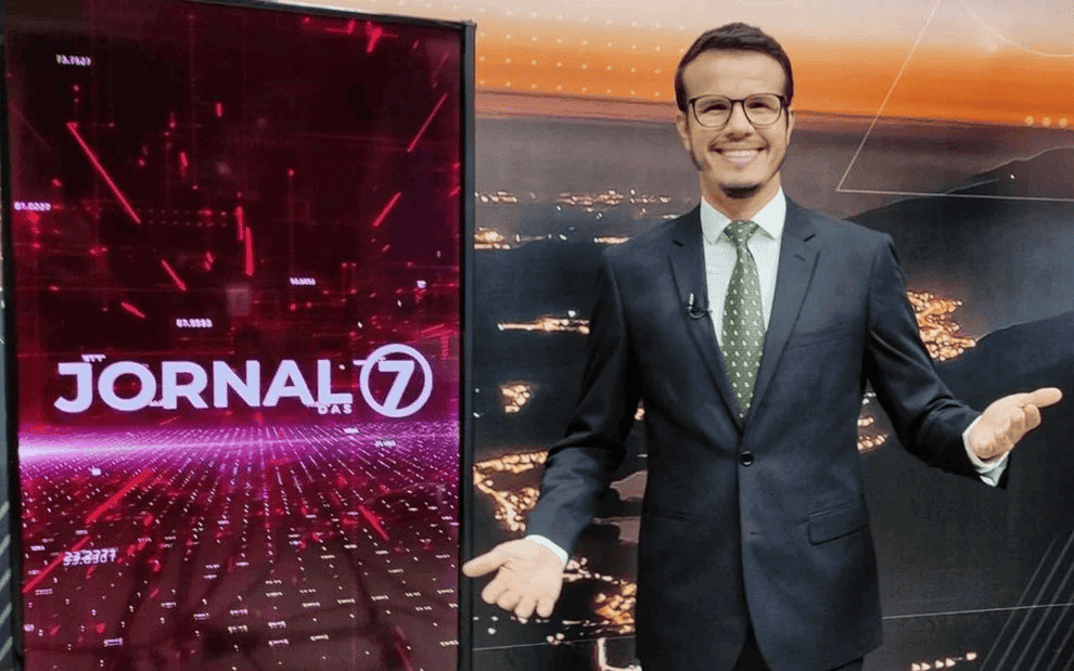 Rafael Silva no Jornal das 7: Apresentador da TV Alterosa desmaiou ao vivo após mal súbito