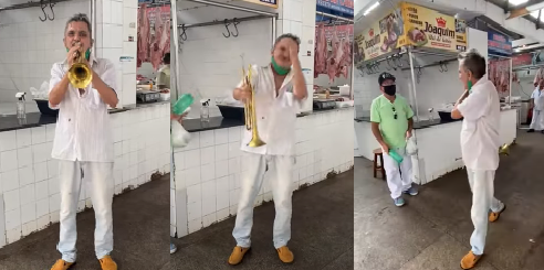 Músico é agredido por magarefe no Mercado do Mafuá