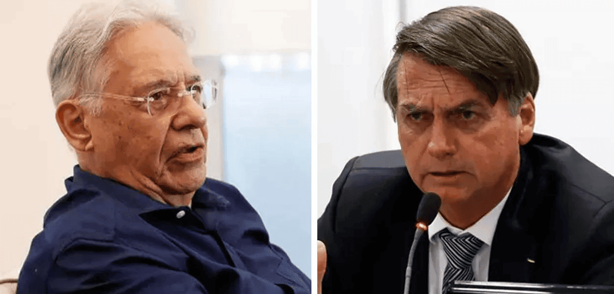 Fernando Henrique Cardoso e Bolsonaro