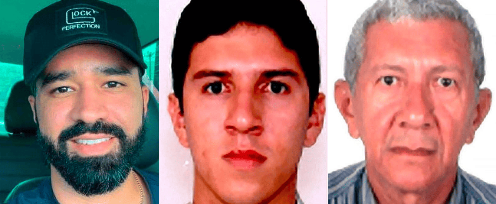 João Paulo de Carvalho, Guilherme de Carvalho e Francisco das Chagas