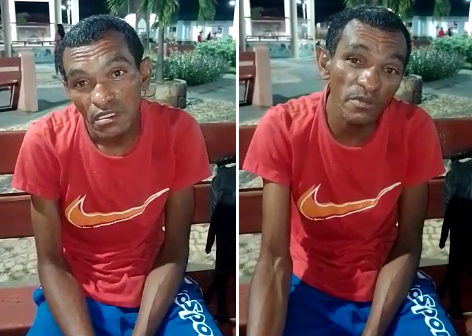 Piauiense pede ajuda para voltar para casa