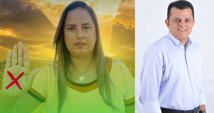 Prefeita de Cocal de Telha, Karyne do Rodrigão, e o prefeito de Porto, Dó Barcelar