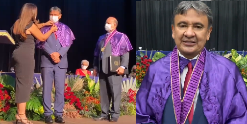 Governador Wellington Dias é empossado na Academia Piauiense de Letras