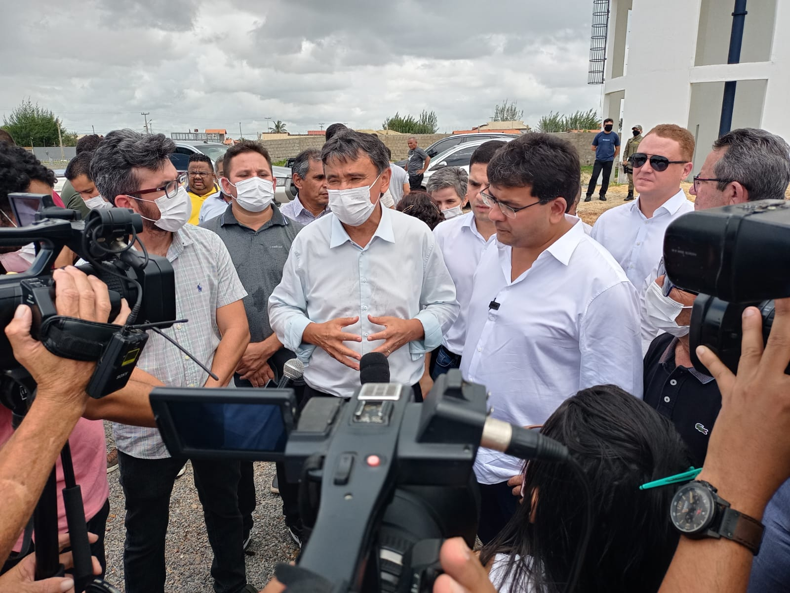 Governador Wellington Dias entrega mais uma etapa das obras da Adutora do Litoral