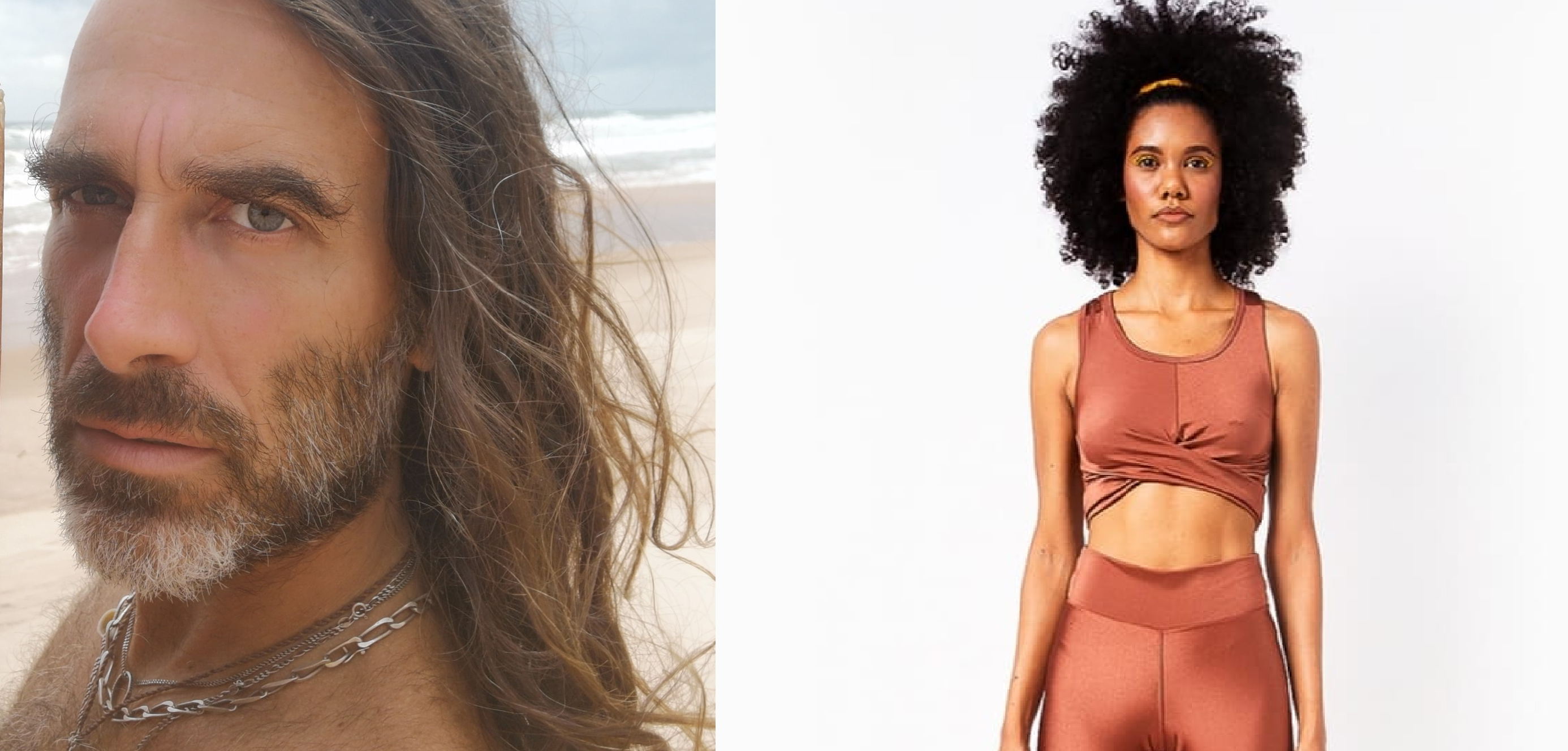 Francês Malik Roy e modelo piauiense Rayanne Adorno