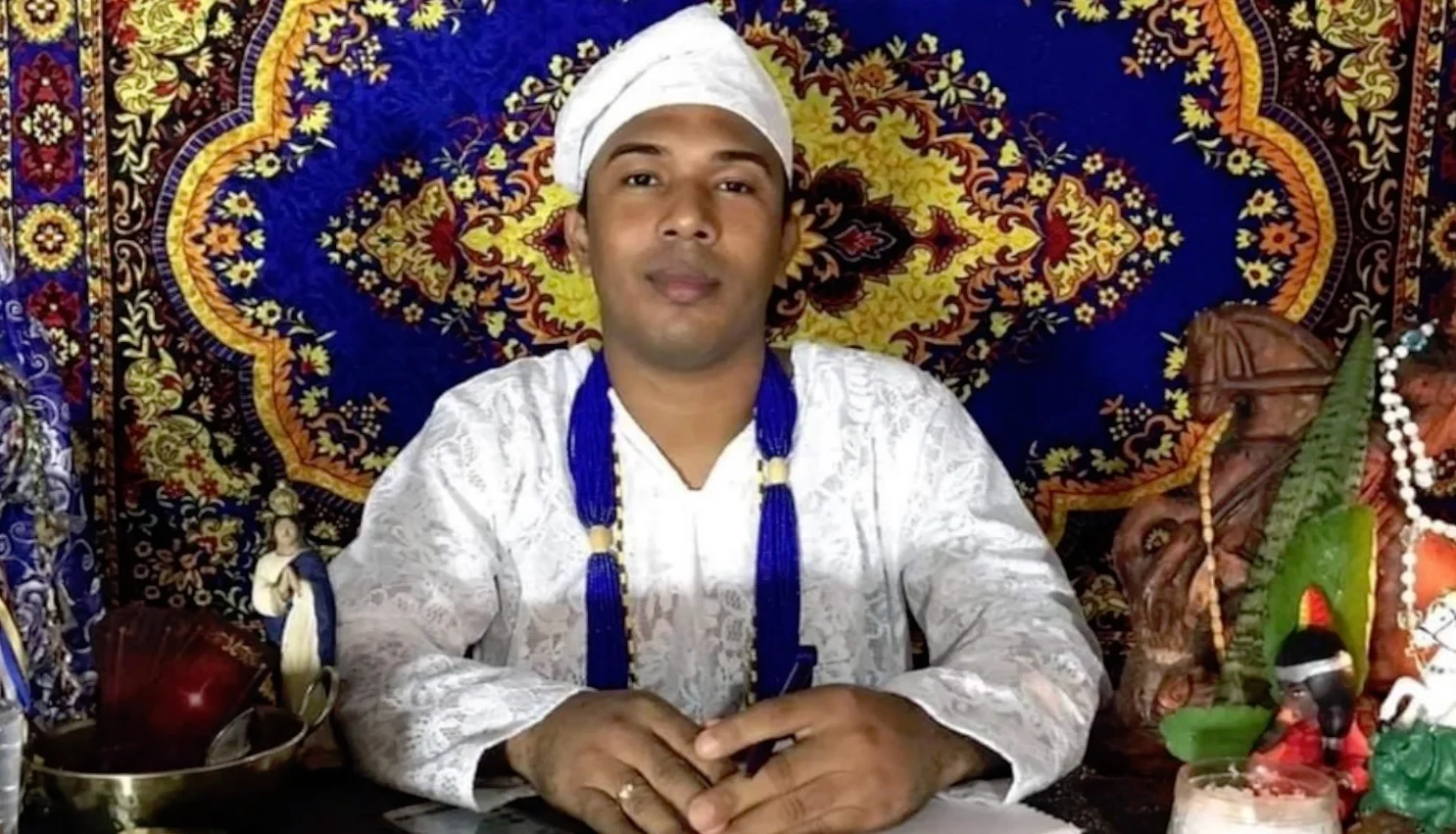Pai de Santo Bruno de Ogum