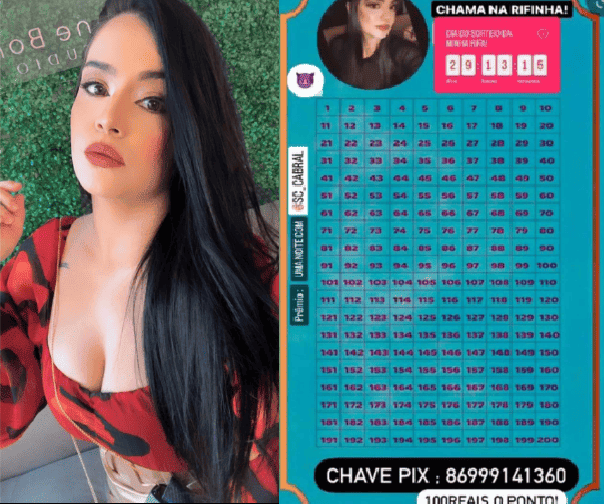 Jovem viraliza ao rifar noite de amor em Teresina