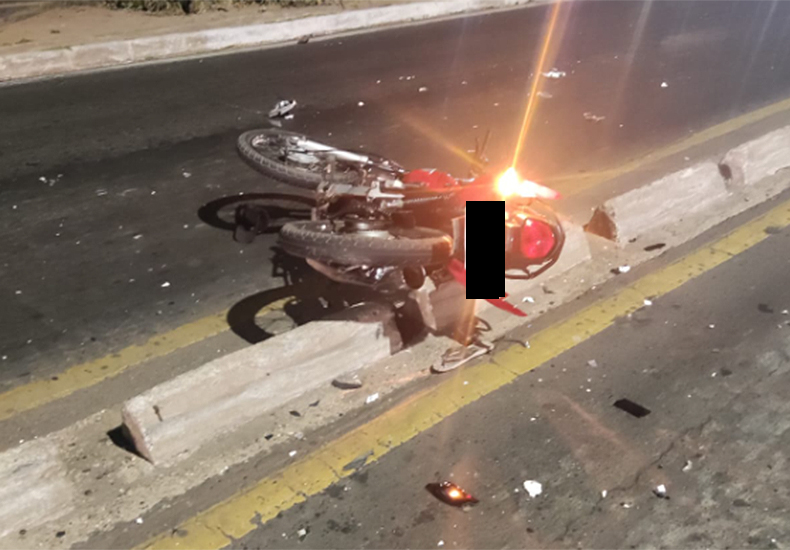 Jovem morre em acidente de moto em Teresina