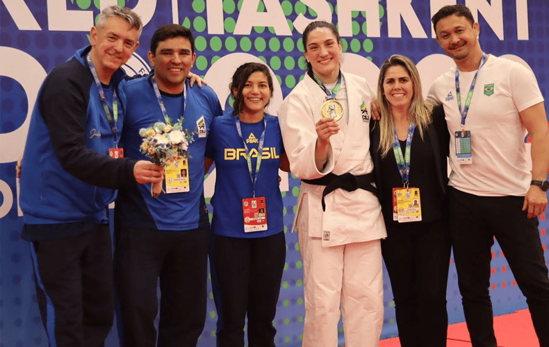 Sob comando de Sarah Menezes, Brasil conquista dois ouros no Mundial de Judô
