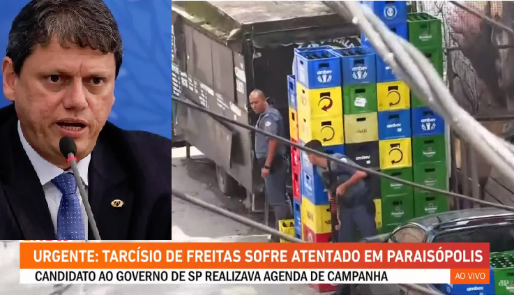 Visita de Tarcísio de Freitas na comunidade de Paraisópolis, em SP, é marcada por tiroteiro