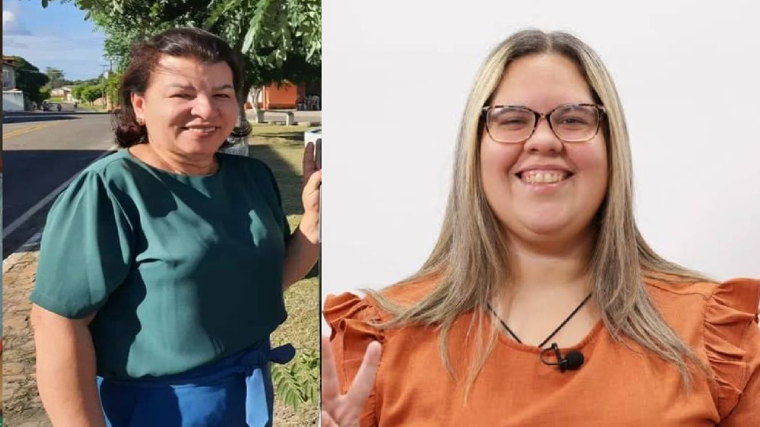 Maria Vilani e Luana Barradas
