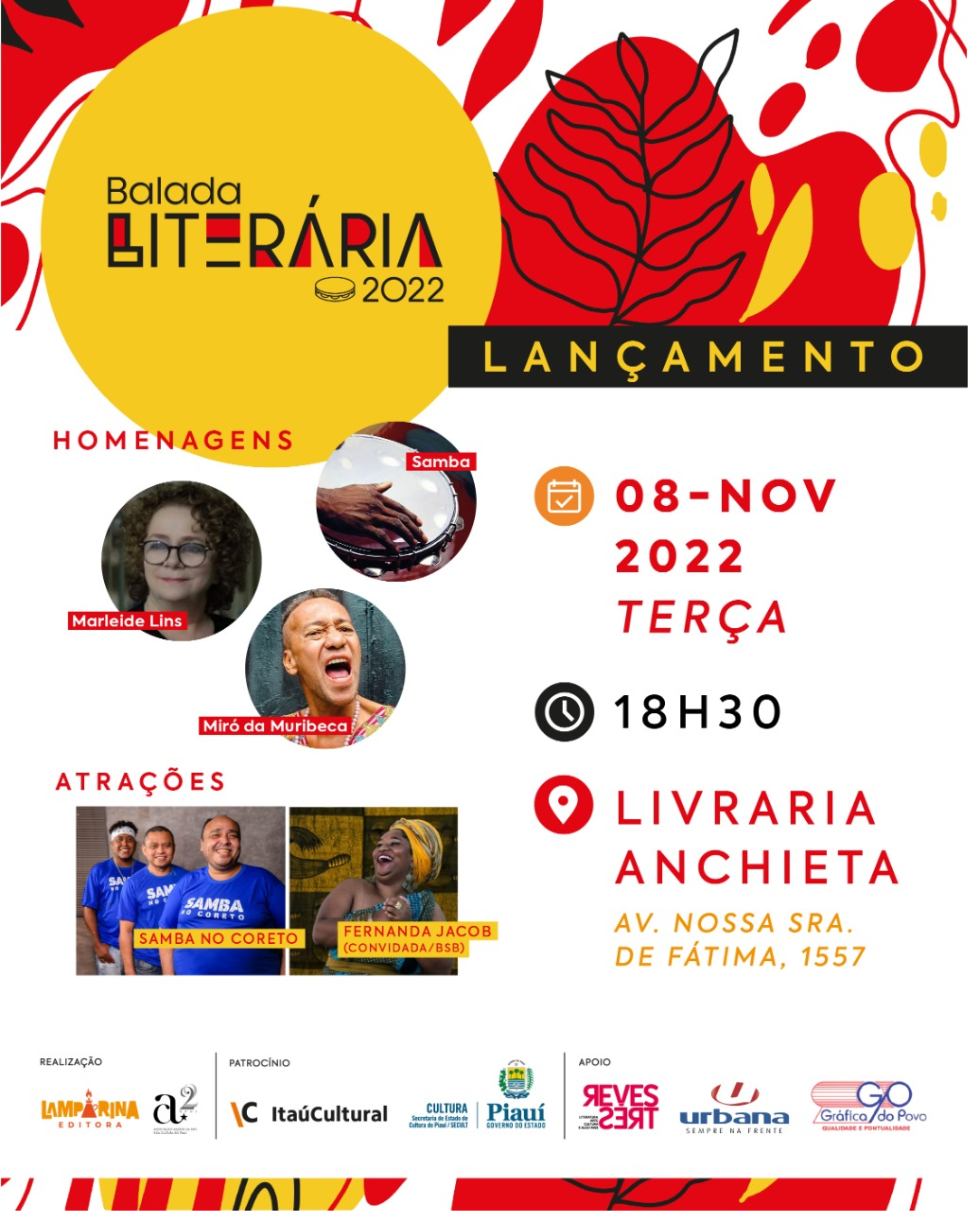 Lançamento da Balada Literária