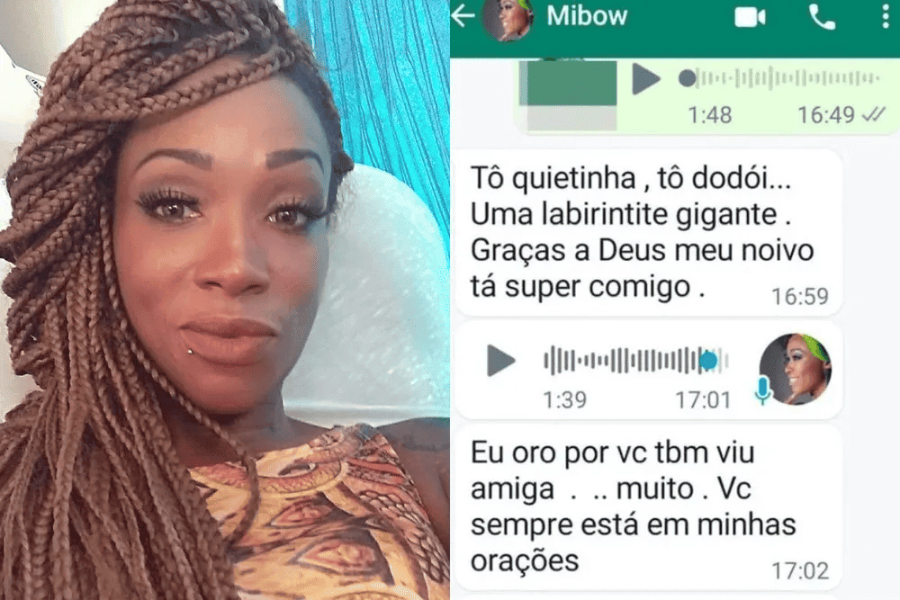 Passista mandou mensagem para amiga antes de morrer