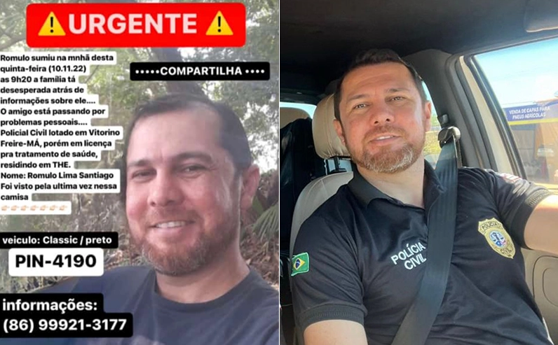 Policial civil Rômulo Lima Santiago