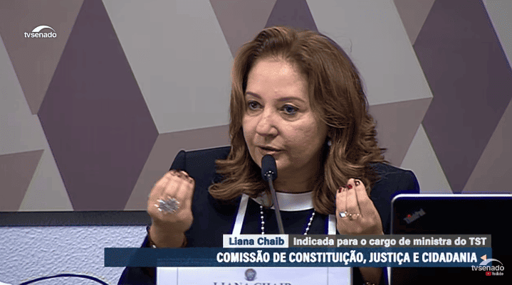 Liana Chaib é sabatinada no Senado